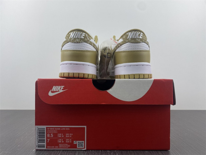 nike dunk low essential paisley pack barley (w) dh4401-104