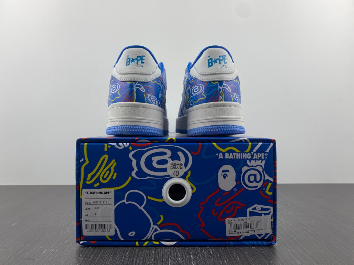 bape sta low sneaker 191042-008