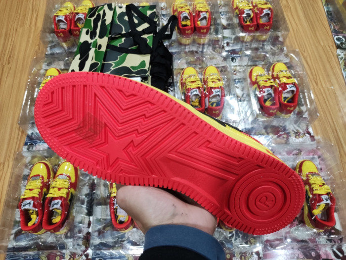 bape sta low sneaker 191042-016