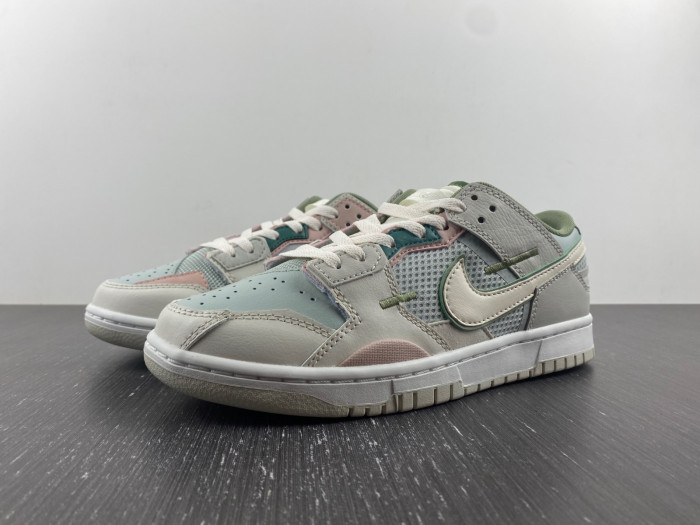 nike dunk scrap grey haze phantom - dm0802-001 nike dunk scrap grey haze phantom - dm0802-001