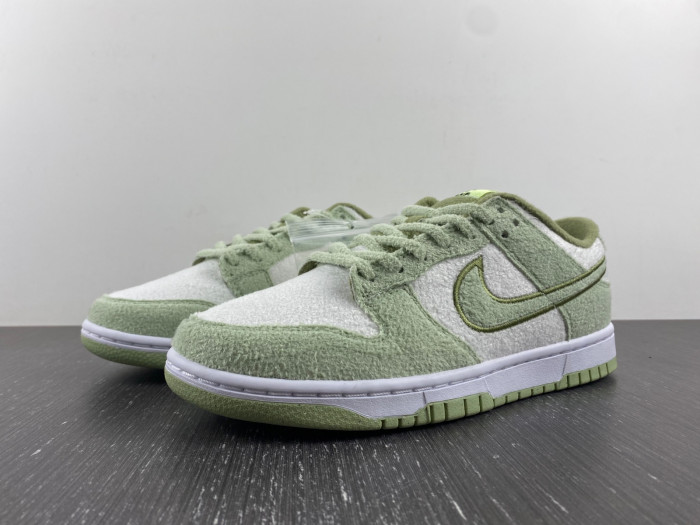 nike dunk low "fleece green" dq7579-300 nike dunk low "fleece green" dq7579-300