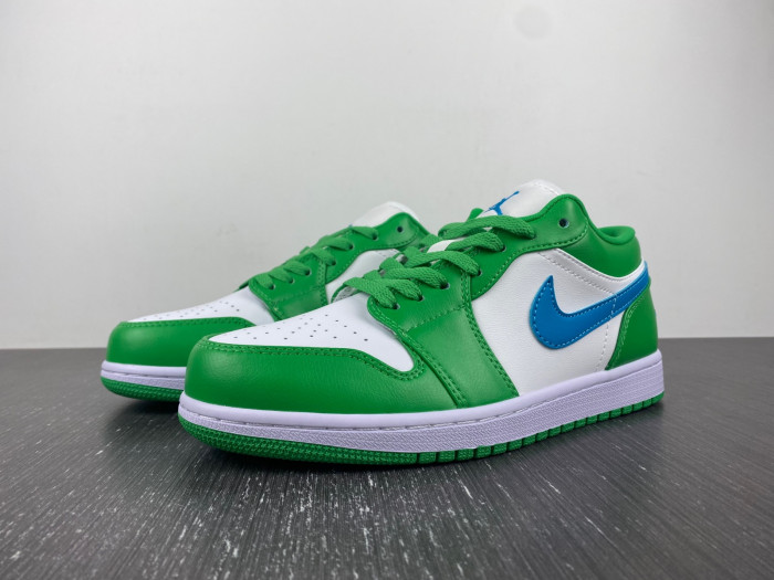 air jordan 1 low "lucky green/aquatone" dc0774-304 air jordan 1 low "lucky green/aquatone" dc0774-304