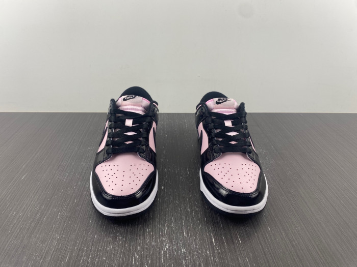 nike dunk low pink foam black (w) - dj9955-600