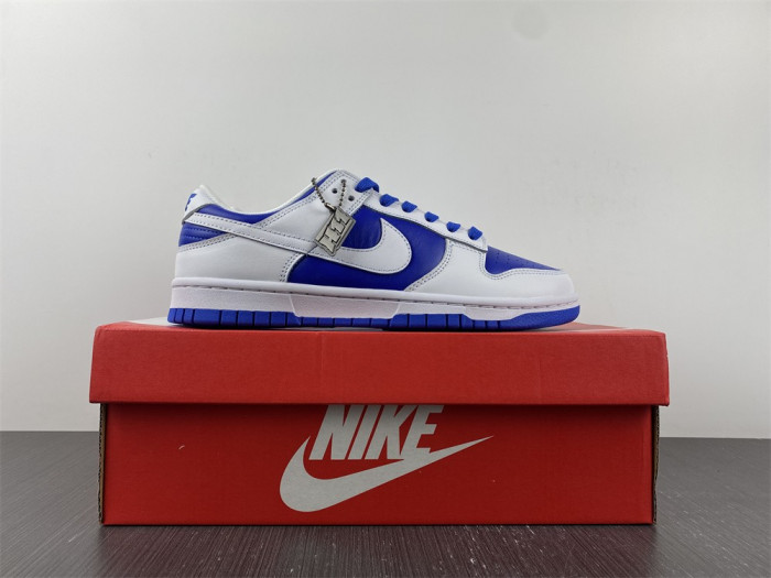 nike dunk low racer blue white - dd1391-401