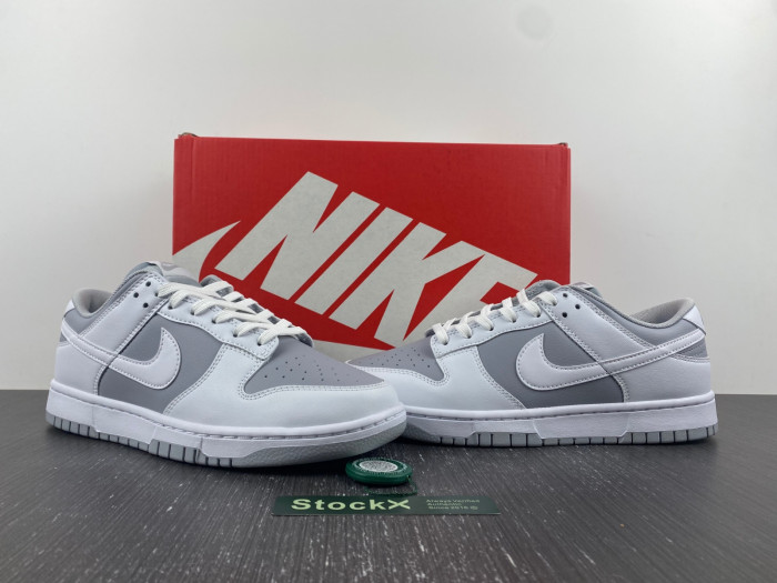 nike dunk low retro white grey - dj6188-003