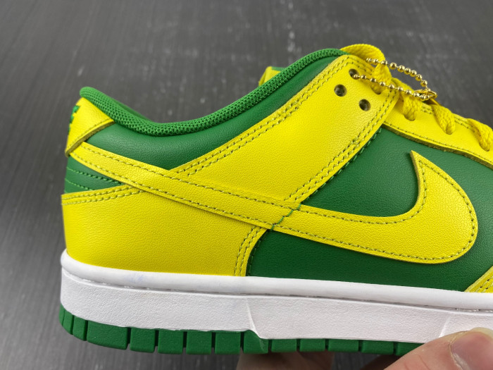nike dunk low reverse brazil - dv0833-300
