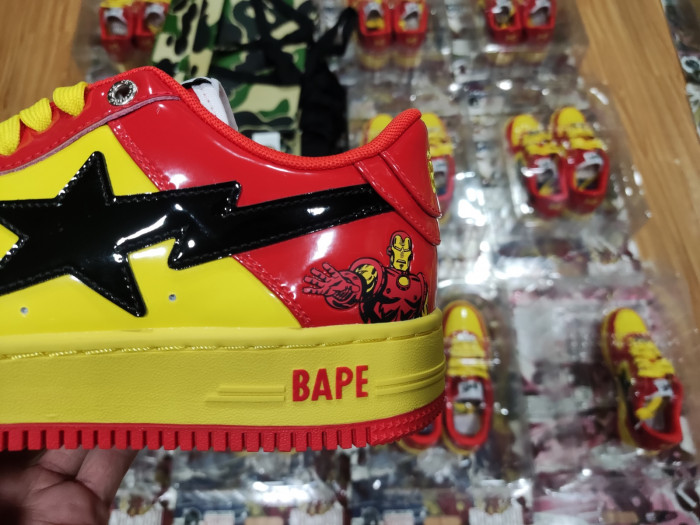 bape sta low sneaker 191042-016