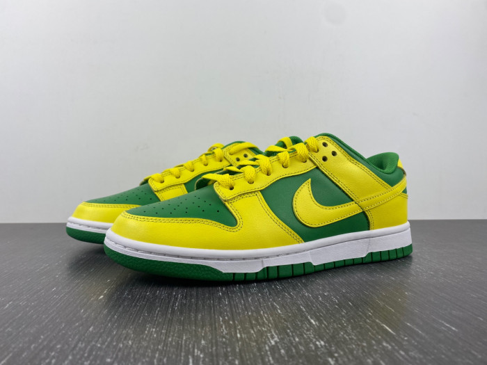 nike dunk low reverse brazil - dv0833-300