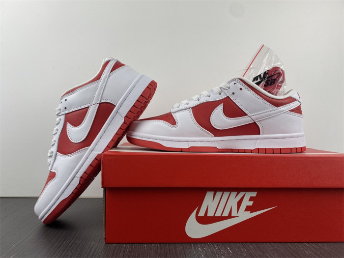 nike dunk low championship red (2021) dd1391-600