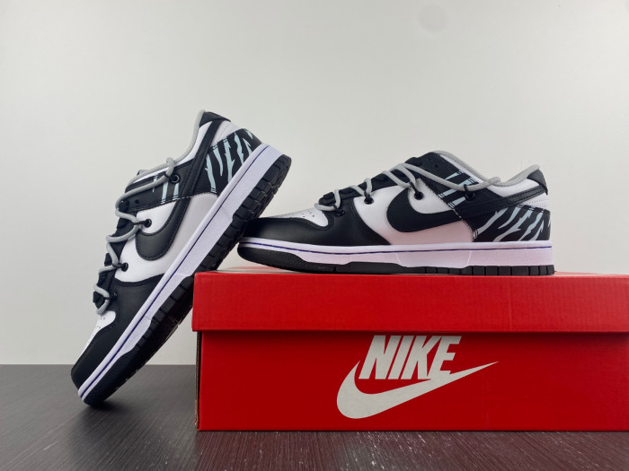 nike dunk low black and white dd3363-002