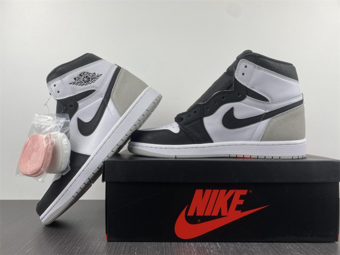 air jordan 1 retro high og grey fog 555088-108