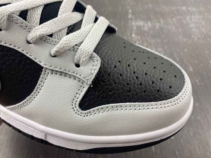 nike dunk low grey panda volt - fd9756-001