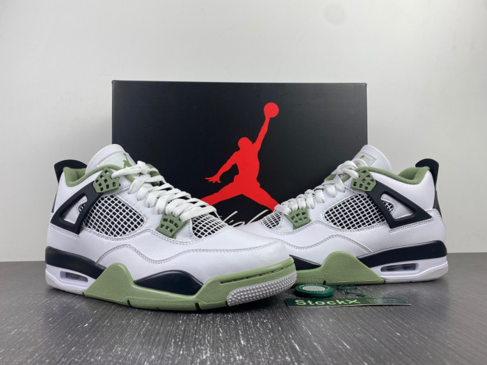 air jordan 4 wmns seafoam aq9129-103