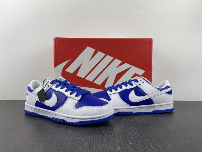 nike dunk low racer blue white - dd1391-401