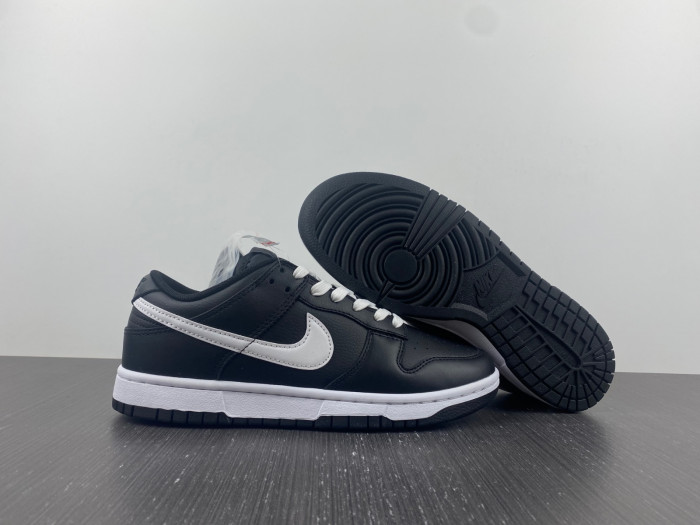 nike dunk low black white (2022) - dj6188-002