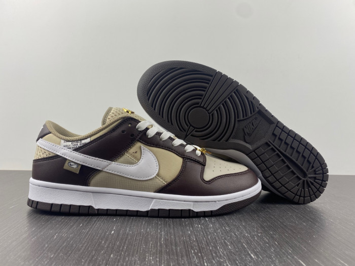 nike dunk low brown basalt (gs) - dx6060-111