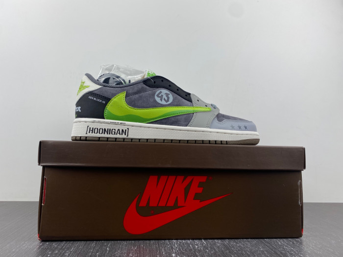 air jordan 1 low grey and green cz0790-043