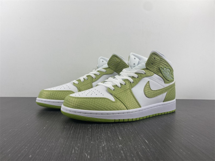air jordan 1 mid green python (w) - dv2959-113 air jordan 1 mid green python (w) - dv2959-113