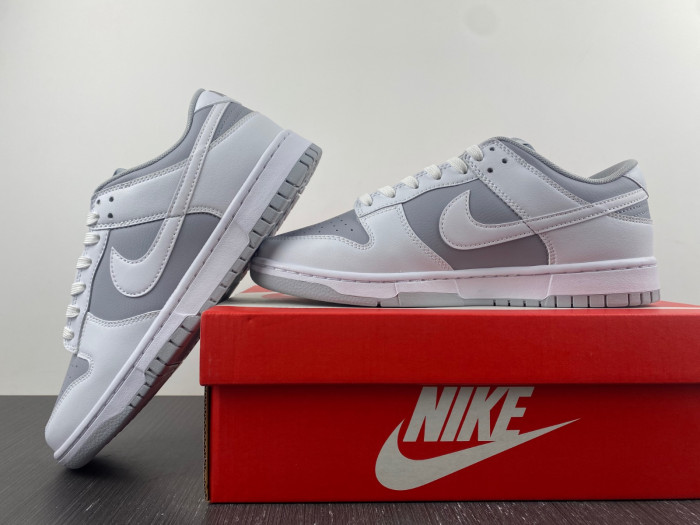 nike dunk low retro white grey - dj6188-003