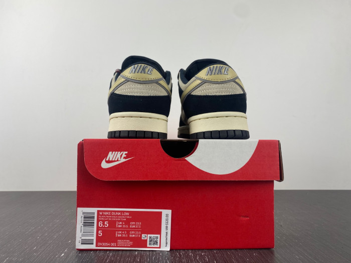 nike dunk low "navy suede" dv3054-001