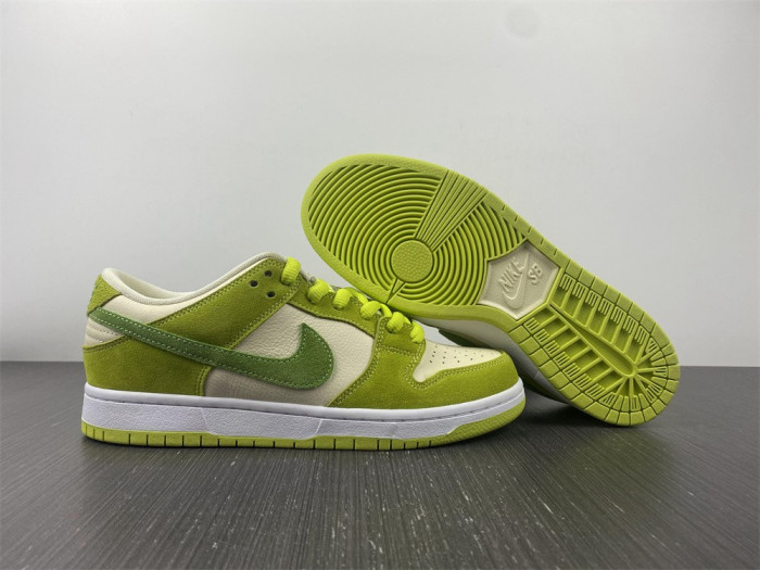 nike sb dunk low green apple - dm0807-300