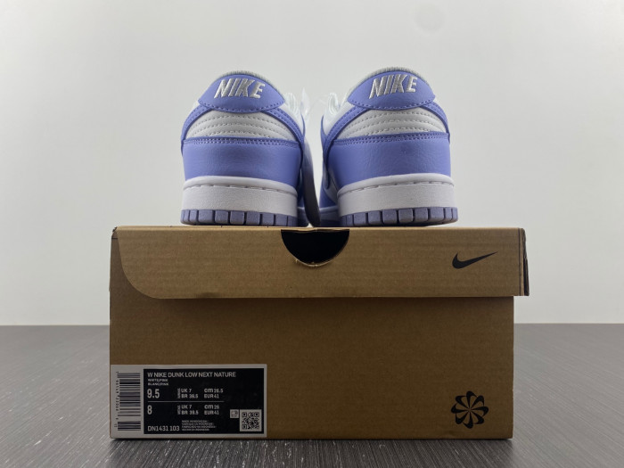 nike dunk low next nature lilac (w) - dn1431-103