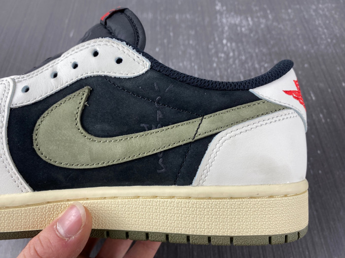 travis scott x air jordan 1 low og olive dz4137-106