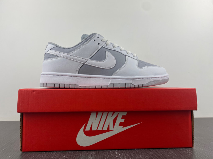 nike dunk low retro white grey - dj6188-003