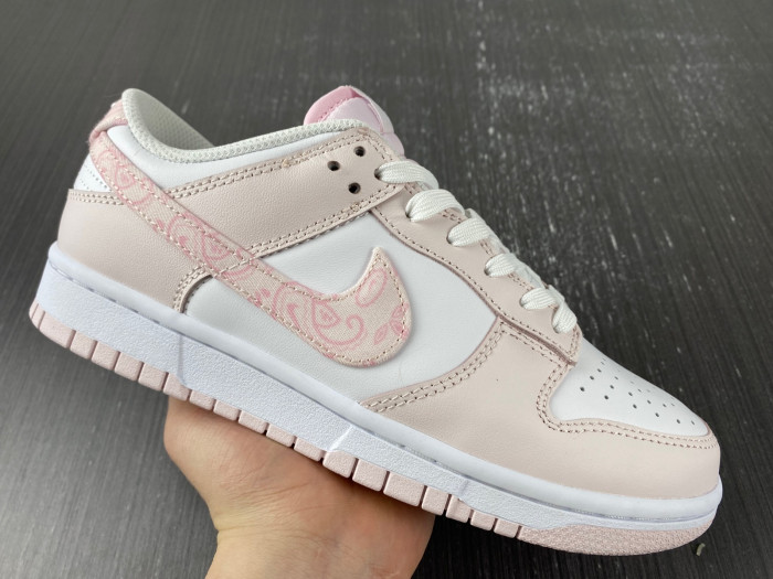 nike dunk low "pink paisley" fd1449-100