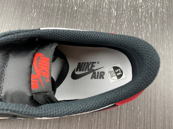 air jordan 1 low og "black toe" cz0790-106