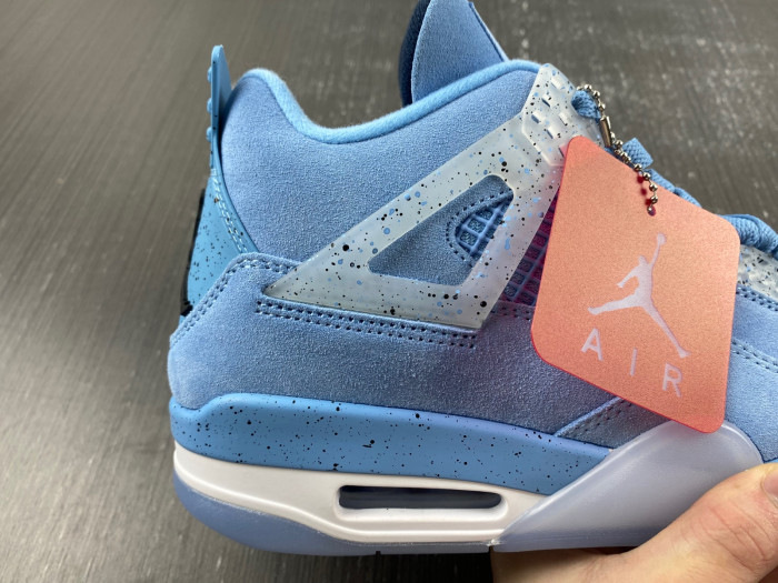 air jordan 4 retro unc 2019 pe sky blue aj4 1032070