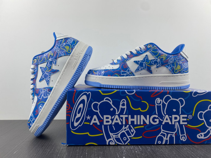 bape sta low sneaker 191042-008