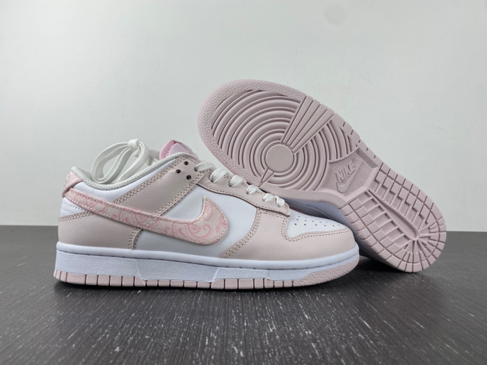 nike dunk low "pink paisley" fd1449-100