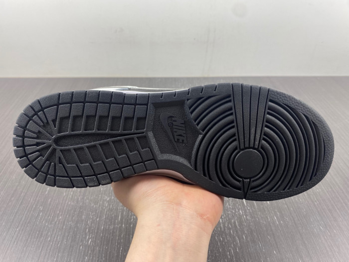 nike dunk low grey panda volt - fd9756-001