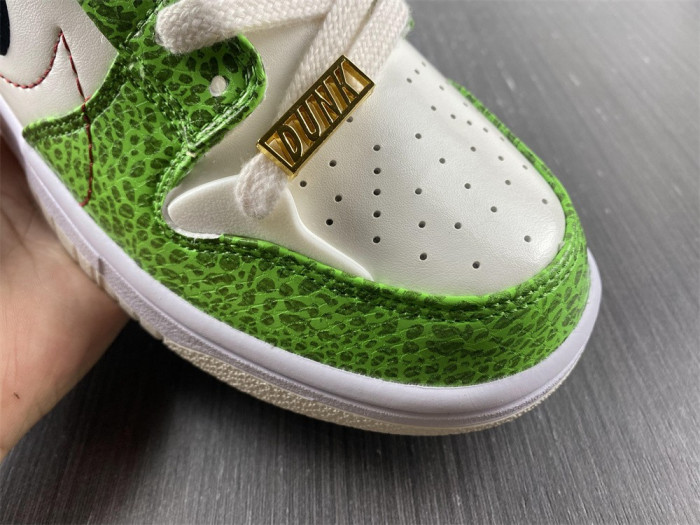 nike dunk low disrupt 2 green snakeskin dv1491-101