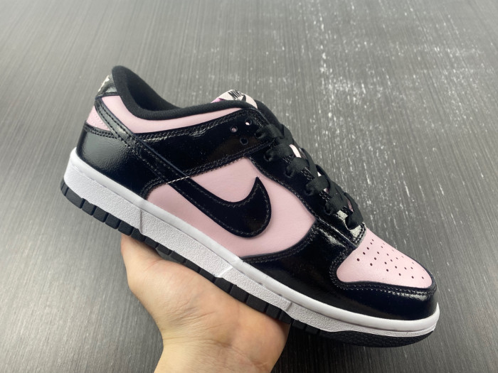 nike dunk low pink foam black (w) - dj9955-600