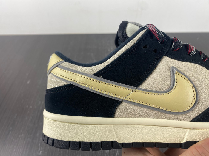 nike dunk low "navy suede" dv3054-001