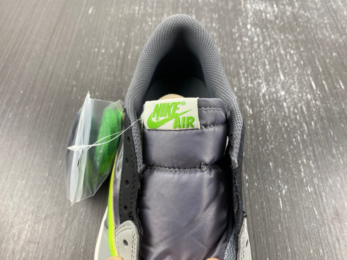 air jordan 1 low grey and green cz0790-043