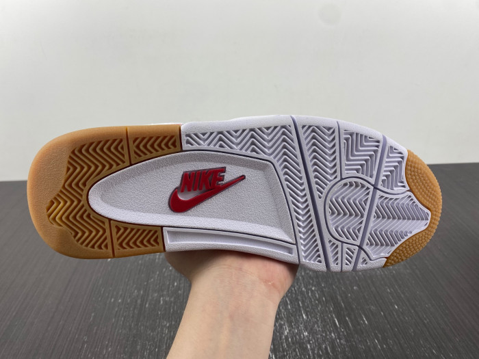 air jordan 4 white and orange dr5415-108