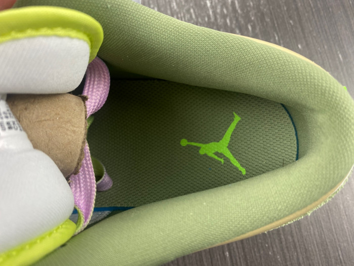 jordan 1 low sail white oil green - fd9906-131