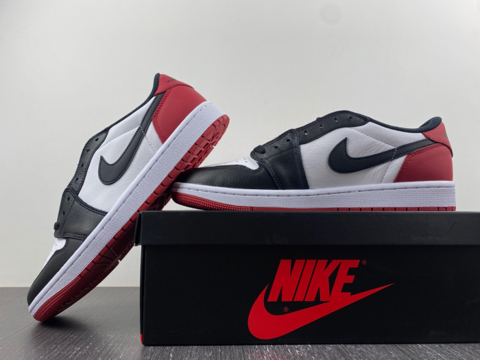 air jordan 1 low og "black toe" cz0790-106