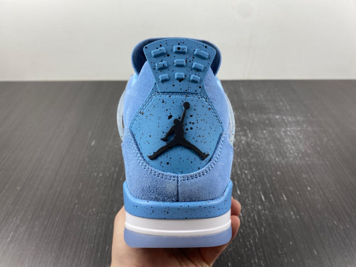 air jordan 4 retro unc 2019 pe sky blue aj4 1032070