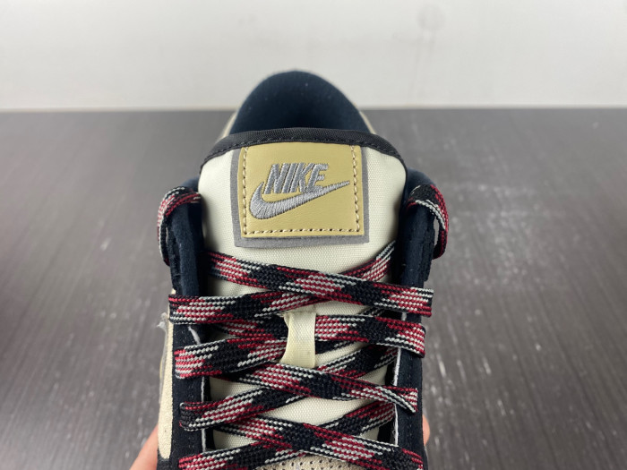 nike dunk low "navy suede" dv3054-001