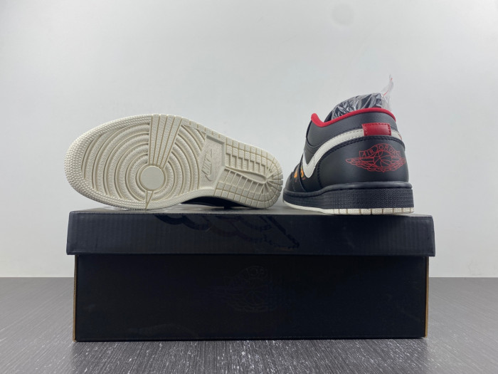 jordan 1 low se just skate black - fj7073-010