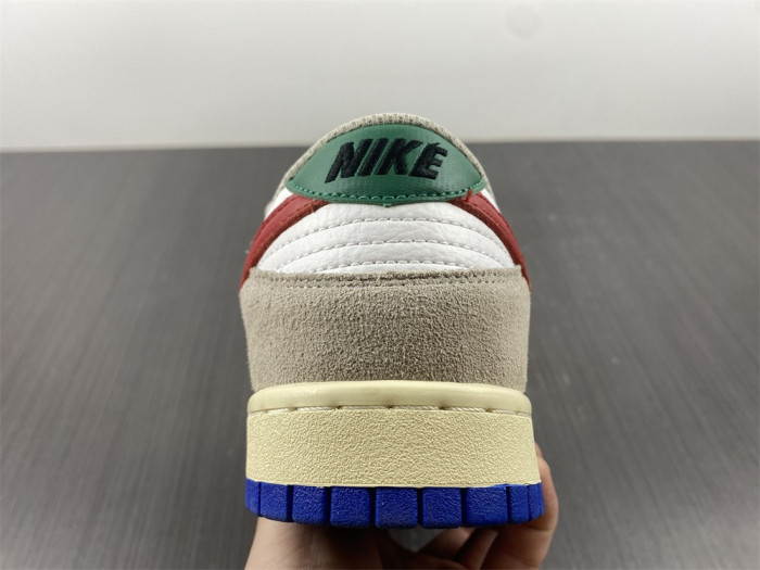 nike sb dunk low retro prm dark blue red gold dx6037-781