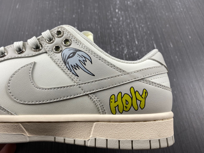 nike dunk low chrome hearts - dd1503-107-01