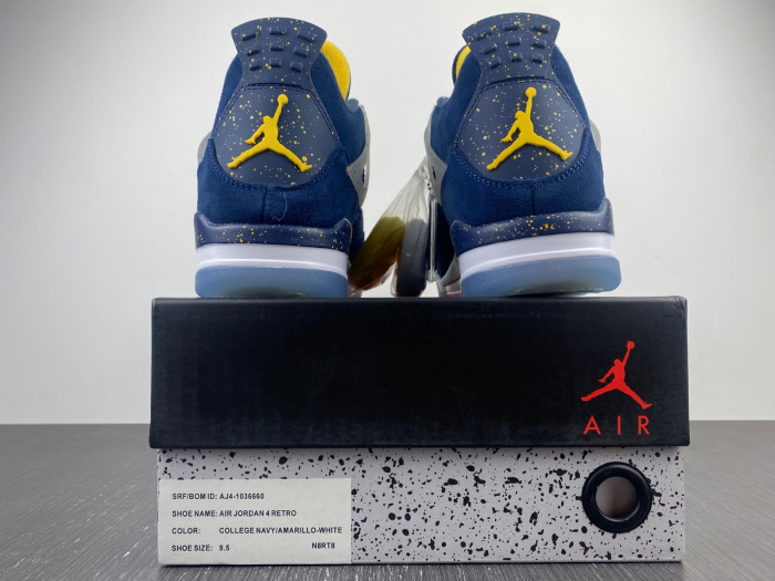 jordan 4 retro michigan (pe) - aj4 1036660