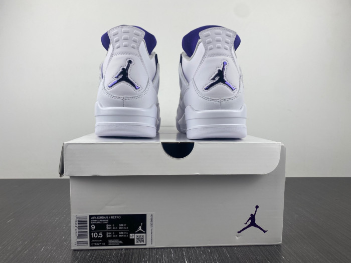 air jordan 4 retro metallic purple ct8527-115