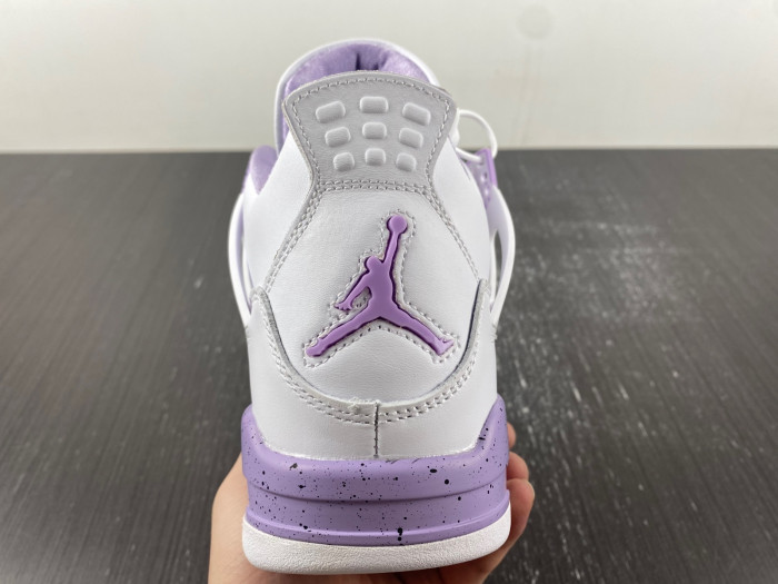 air jordan 4 white and purple ct8527-115