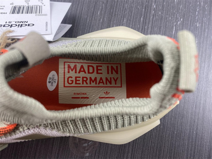 rimowa x a*d*i*s nmd s1 olive hq396